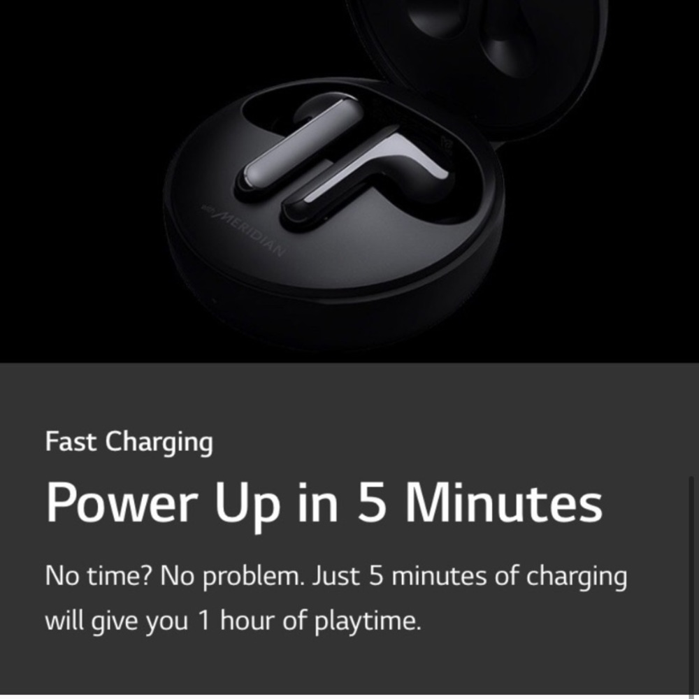 BNIB LG wireless earbuds